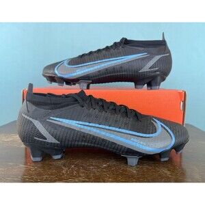Nike Mercurial Vapor 14 Pro FG Black Soccer Cleats Men's 11.5 CU5693-004 Bosnia